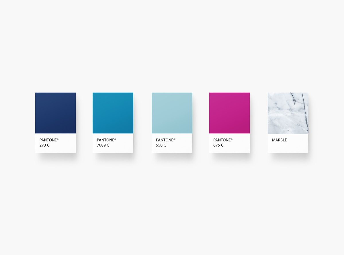 Maryse Karuna brand and website by Shelley Easter - color palette
