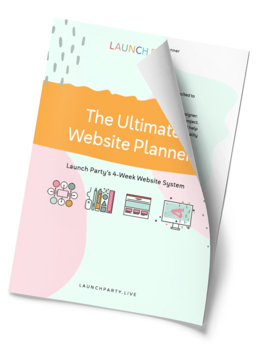 The Ultimate Website Planner from Launch Party, free download